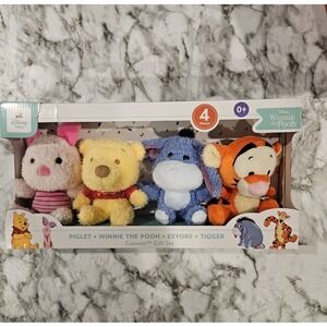 New Disney Baby Cuteeze Set Winnie the Pooh Piglet Eeyore Tigger Limited Edition